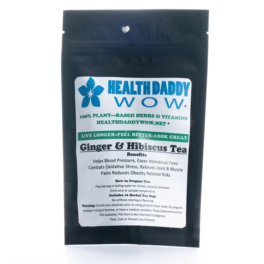 Ginger And Hibiscus Tea