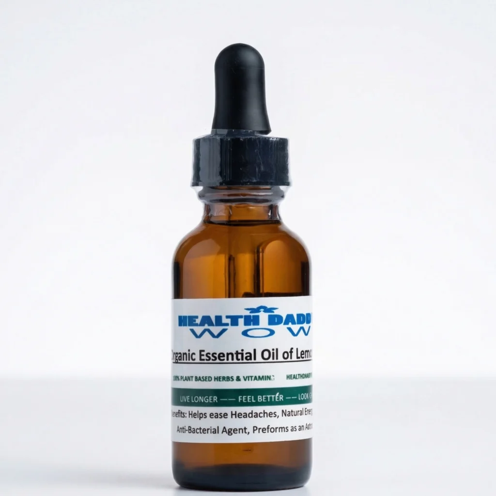 Organic Essential Lemongrass Oil